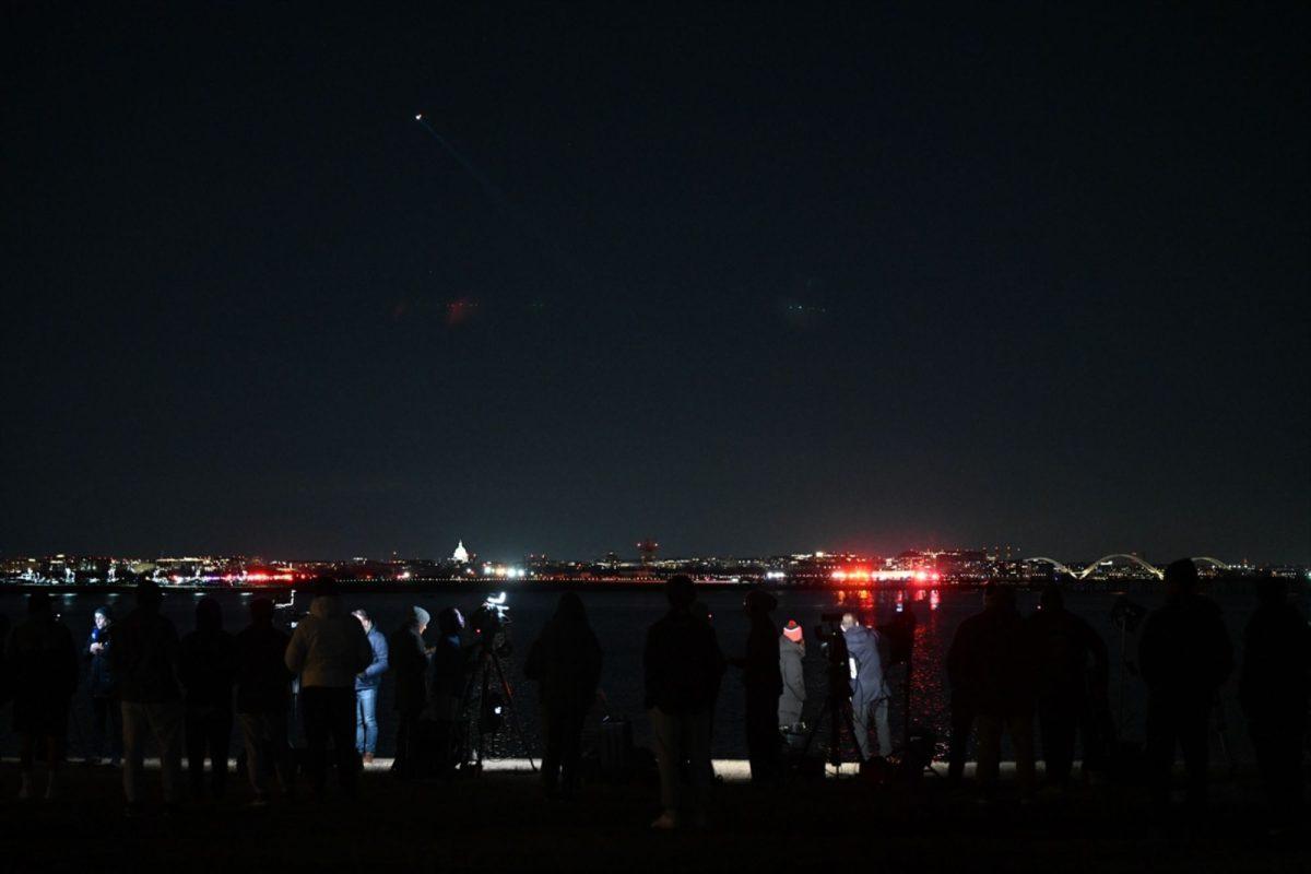 Pad putničkog zrakoplova nakon sudara s helikopterom kod Washingtona / Foto: Anadolu