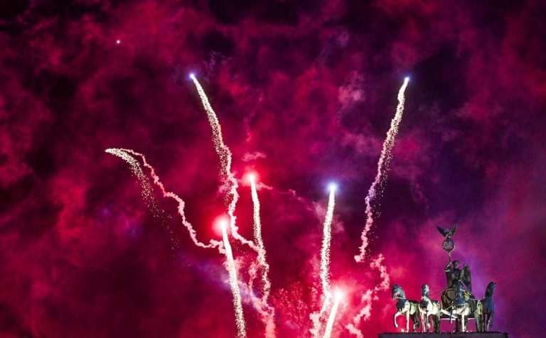 Vatromet u Berlinu / Foto: Anadolu