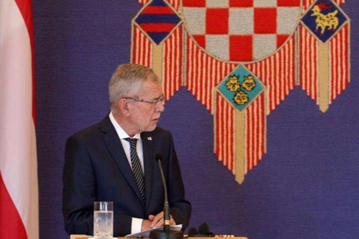 Austrijski predsjednik Alexander Van der Bellen prigodom posjeta Hrvatskoj (ILUSTRACIJU) / Foto: Anadolu