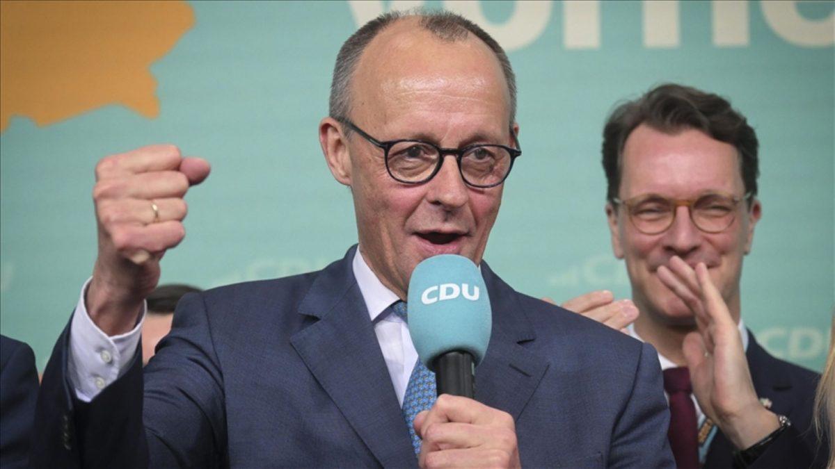 Friedrich Merz govori nakon pobjede na izborima za Bundestag / Foto: Anadolu