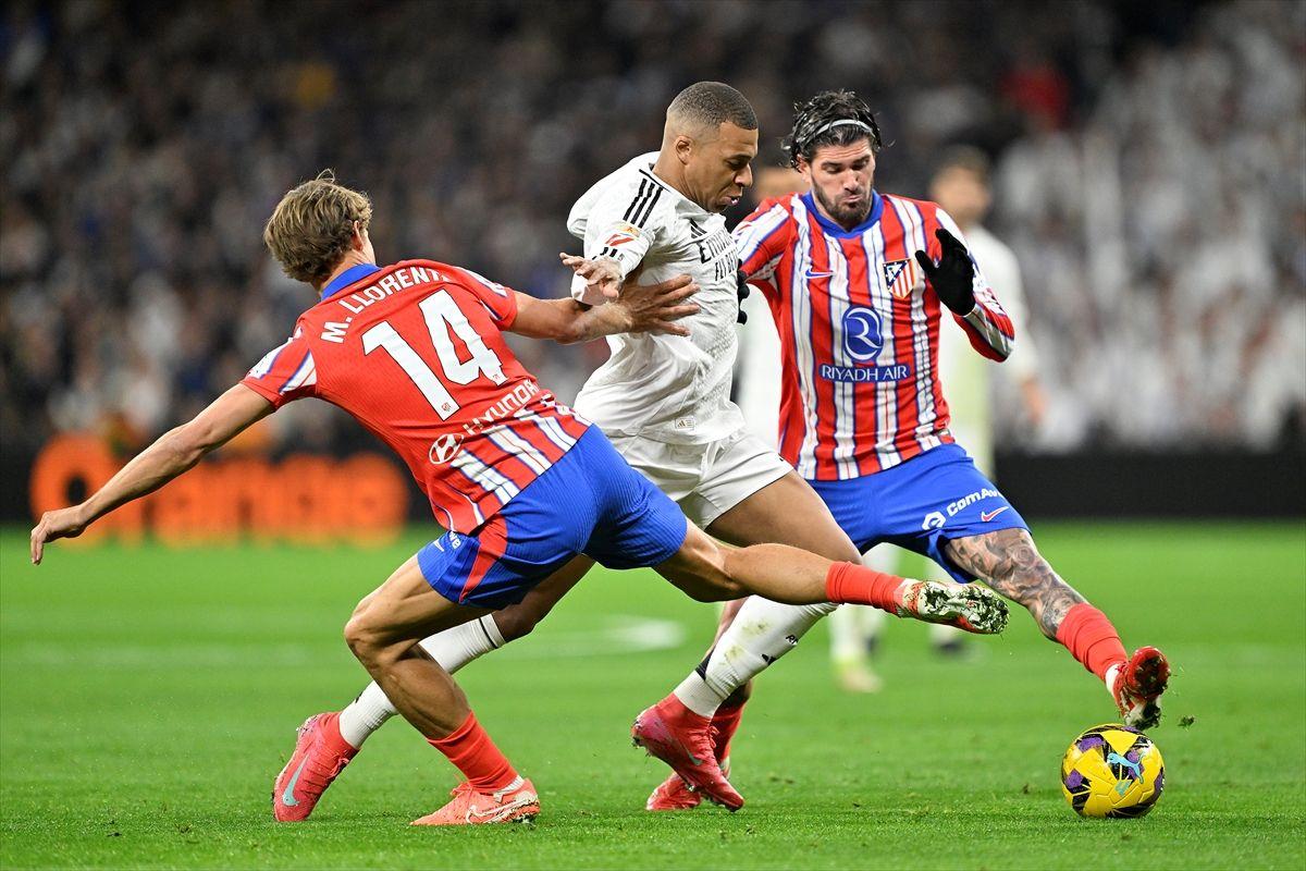 Gradski derbi nogometaša Reala i Atletica završio je na Santiago Bernabeu bez pobjednika / Foto: Anadolu