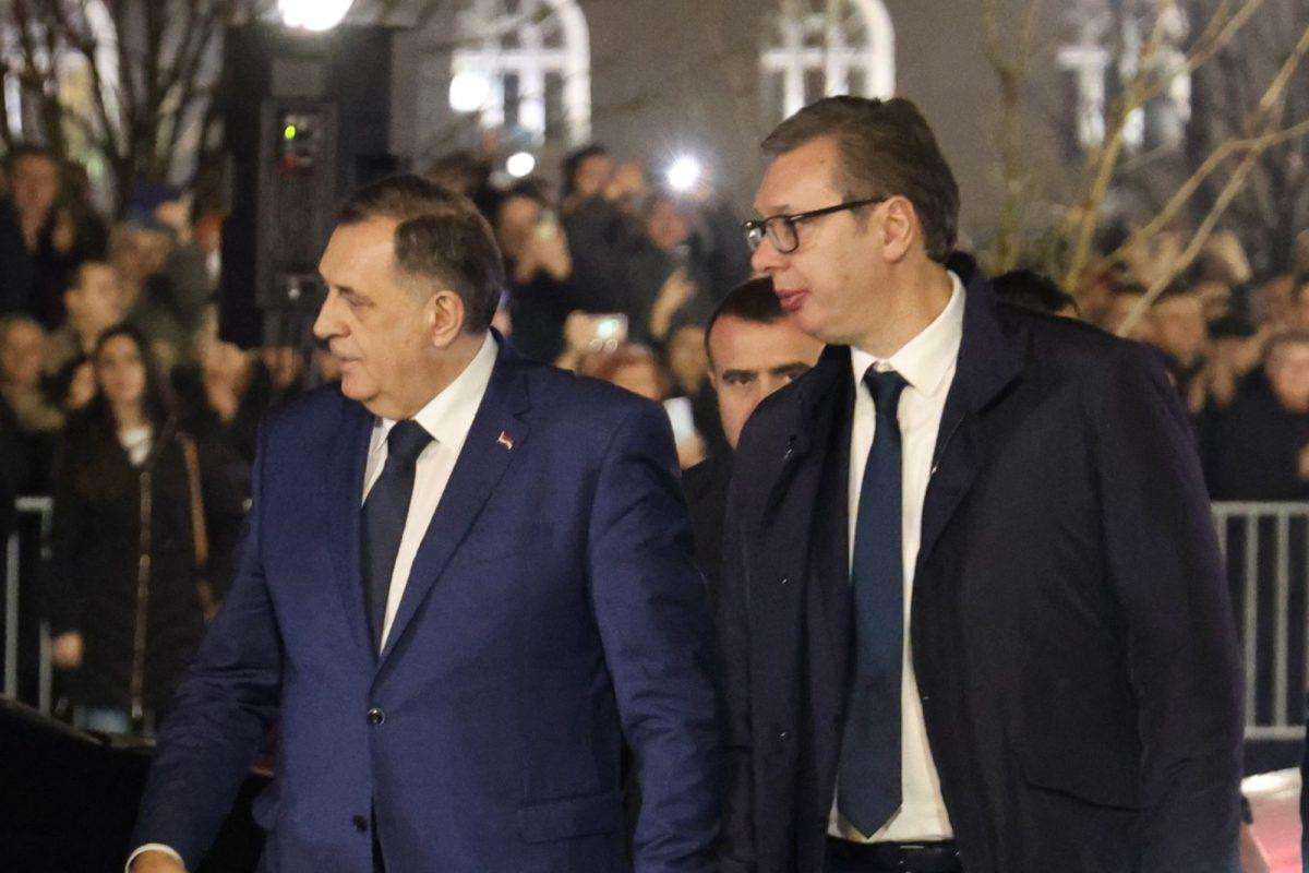 Aleksandar Vučić i Milorad Dodik / Foto: Anadolu