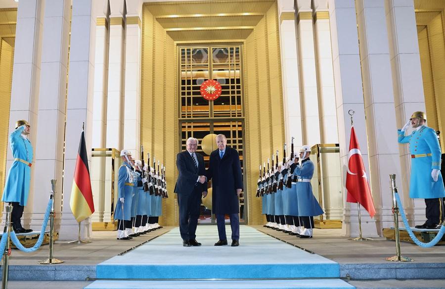 Recep Tayyip Erdogan i Frank-Walter Steinmeier / Foto: Anadolu