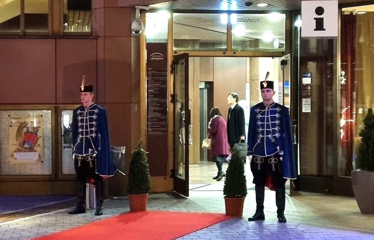 Ulaz u dvoranu Kurhaus u Bad Homburgu u kojoj se održava dodjela nagrada / Foto: Fenix (Željko Cindrić)