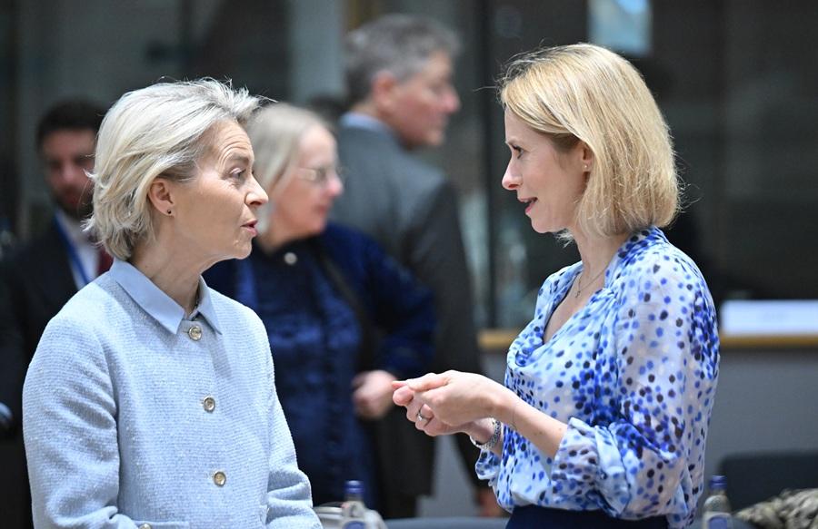 Kaja Kallas I Ursula von der Leyen / Foto: Anadolu