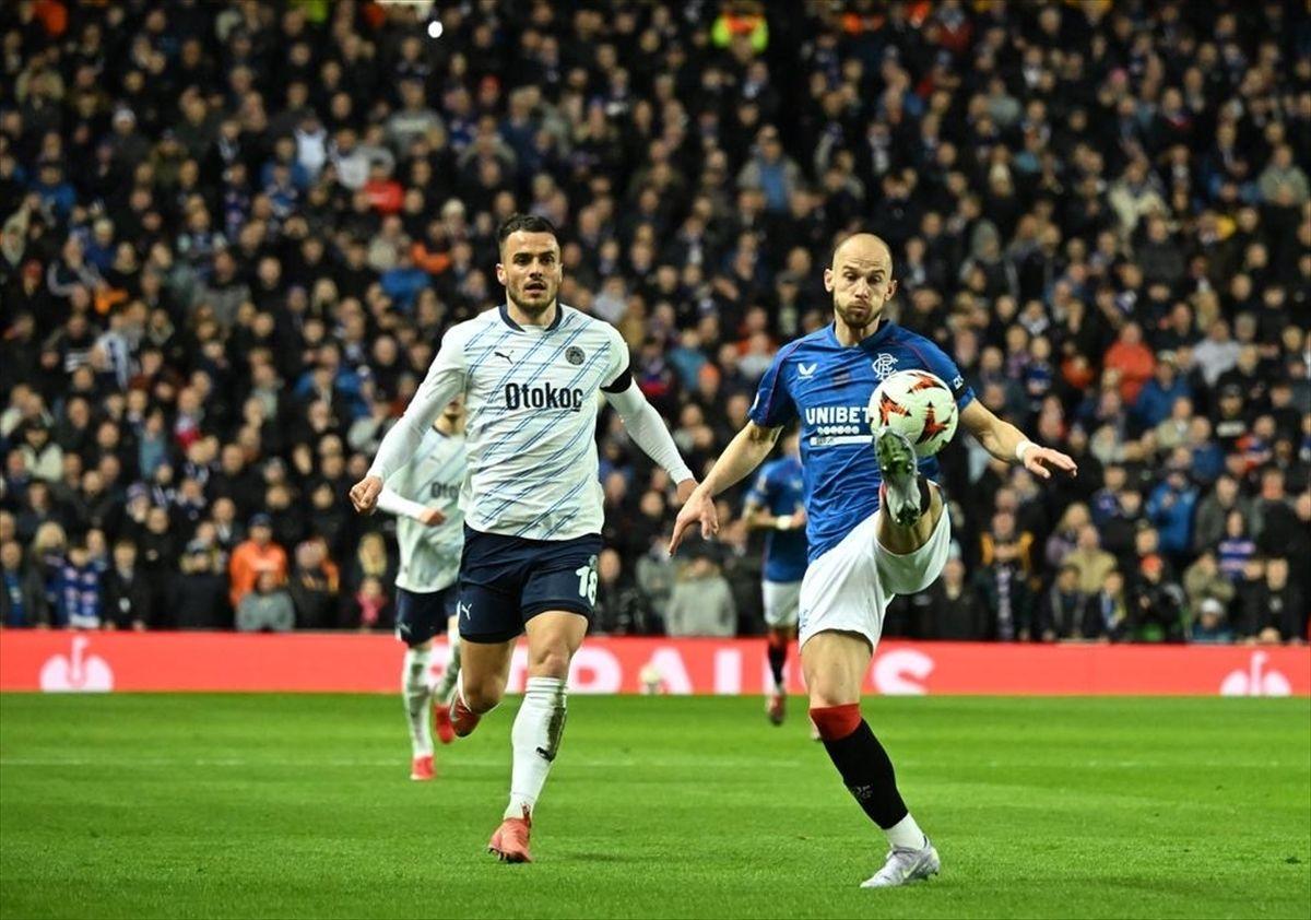 Detalj s utakmice Glasgow Rangersa i Fenerbahcea / Foto: Anadolu