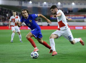 Matteo Guendouzi i Martin Baturina / Foto: Hina