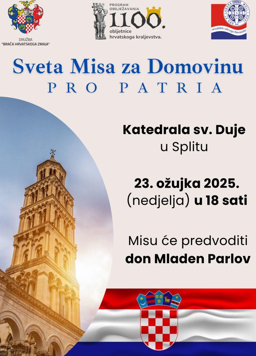 SVETA MISA ZA DOMOVINU PRO PATRIA