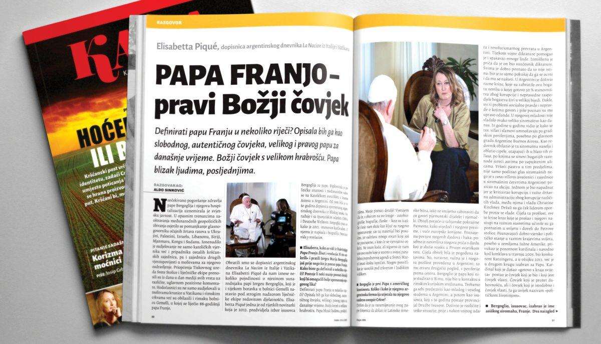 Intervjuu u časopisu Kana/ Foto: Kana