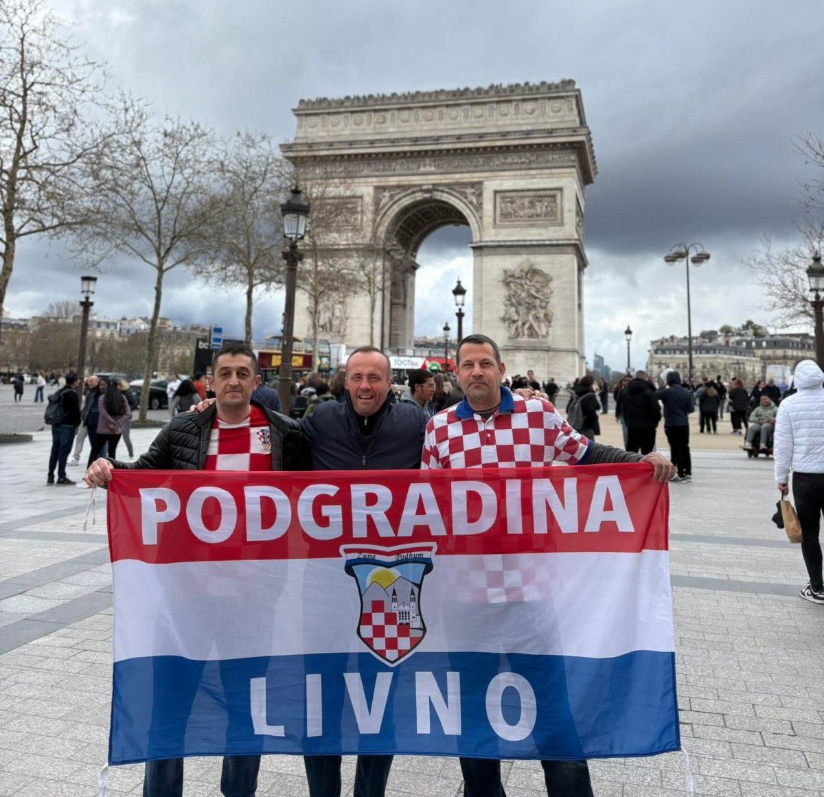 Hrvatski navijači u Parizu / Foto: Fenix (čitatelj)