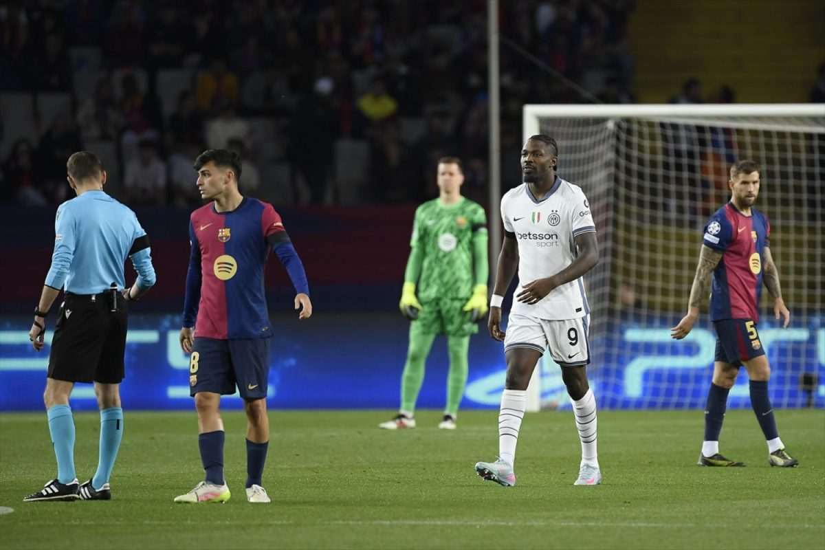 Detalj s utakmice Barcelone i Intera / Foto: Anadolu