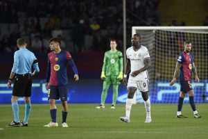 Detalj s utakmice Barcelone i Intera / Foto: Anadolu