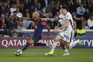 Detalj s utakmice Barcelone i Intera / Foto: Anadolu