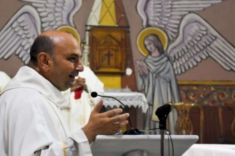 Gabriel Romanelli, župnik jedine katoličke župe u Gazi / Foto: Anadolu