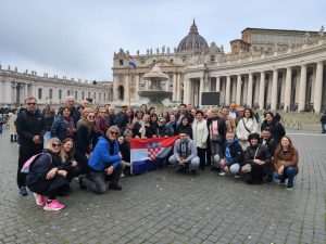 Hodočasnici iz Velikog Brda i Žeževice na hodočašću u Rimu / Foto: Fenix (Marija Sesar)