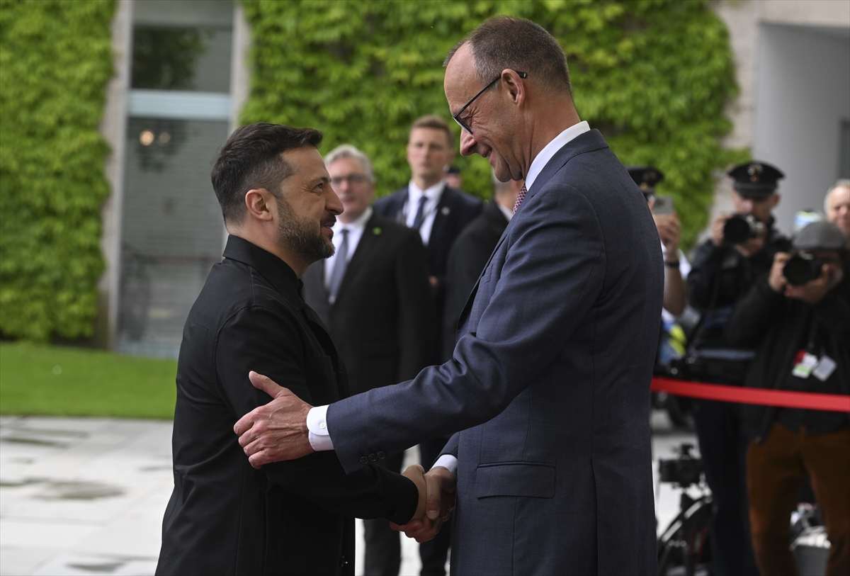 Volodomir Zelenski i Friedrich Merz/ Foto: Anadolu