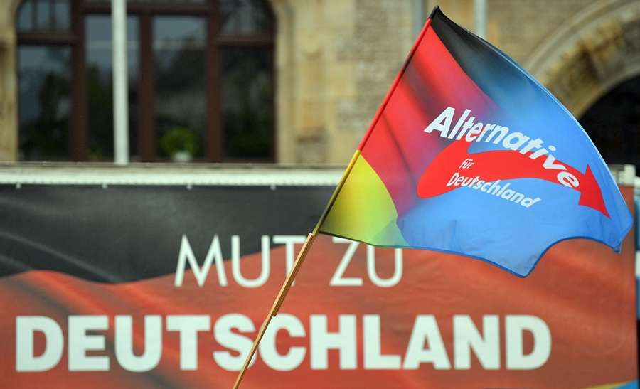 AfD / Foto: Hendrik Schmidt/dpa