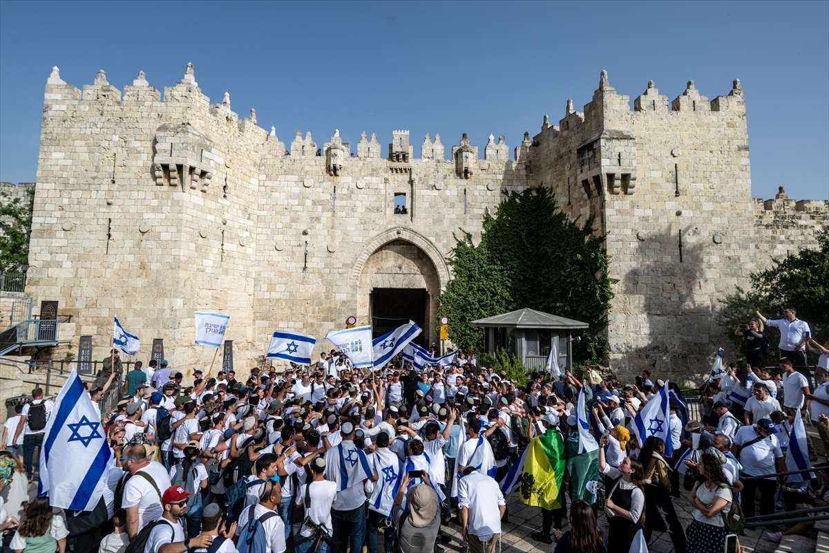 Izraelski marš zastava u Jeruzalemu (ILUSTRACIJA) / Foto: Anadolu