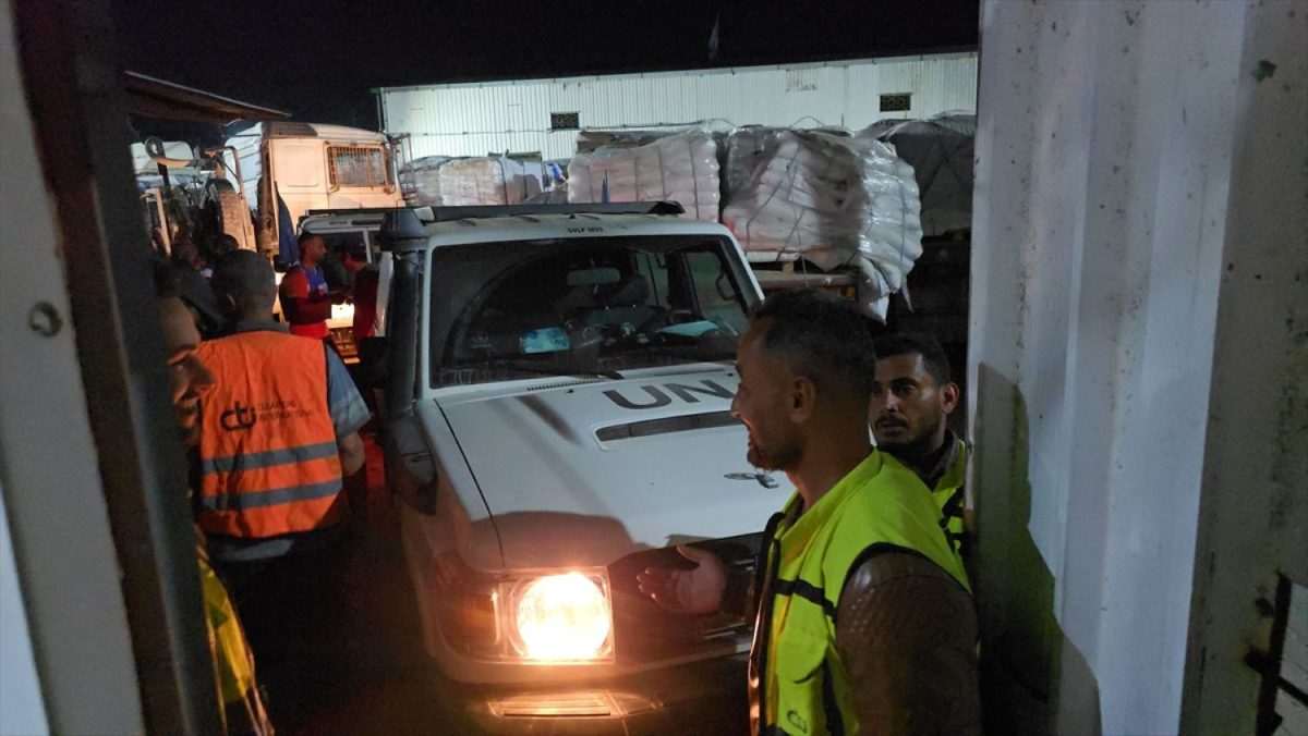 Prvi kamioni humanitarne pomoi stigli u Gazu / Foto: Anadolu