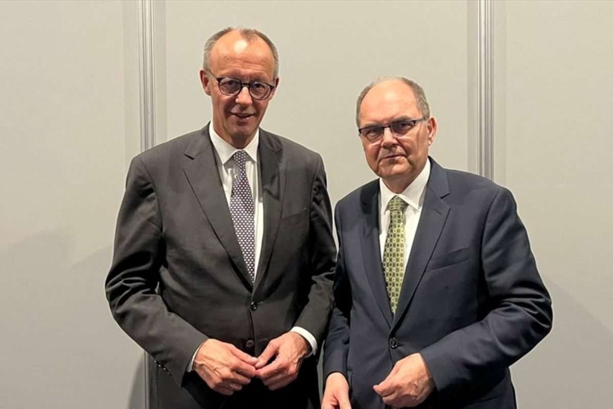 Budući kancelar Friedrich Merz i visoki predstavnik u B i H Christian Schmidt / Foto: Anadolu