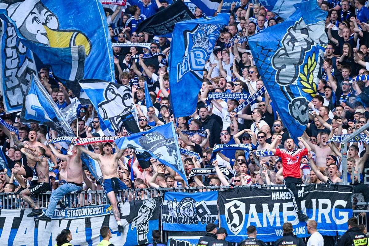 Slavlje navijača HSV-a / Foto: Uwe Anspach/dpa