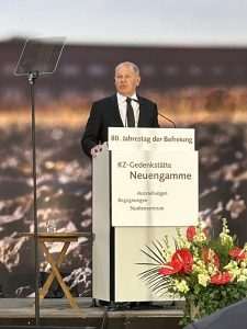 Olaf Scholz / Foto: KZ Neuengamme