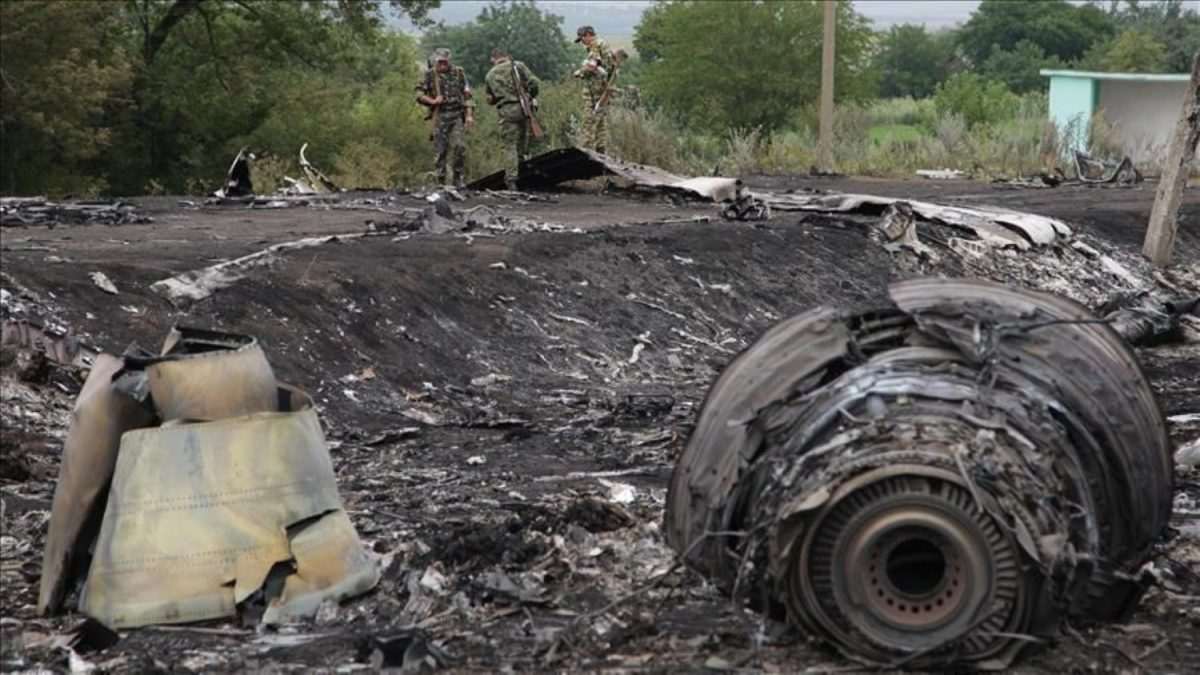 Ostatci srušenog putničkog zrakoplova Malaysia Airlines iznad Ukrajine / Foto: Anadolu
