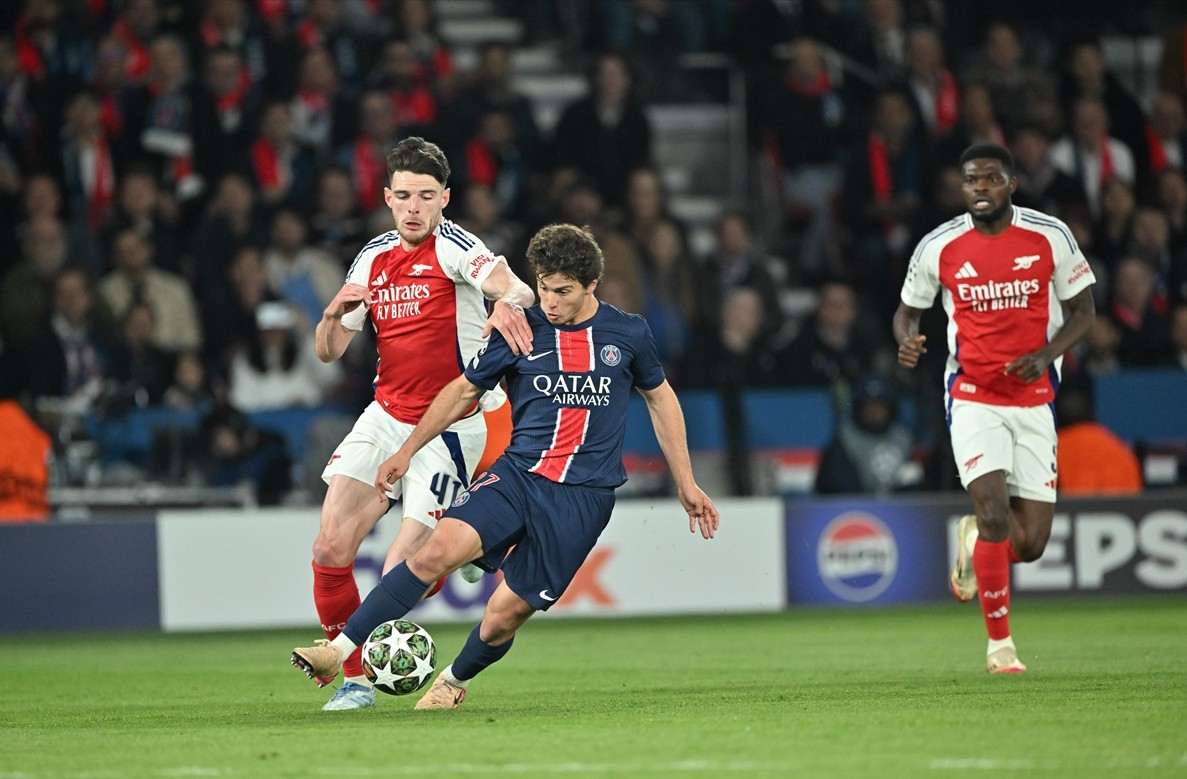 Detalj s utakmice PSG - Arsenal / Foto: Anadolu