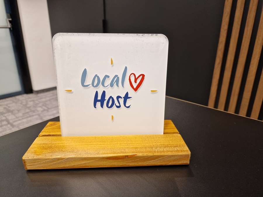 Predstavljena oznaka prepoznatljivosti smještaja u domaćinstvu Vaš domaćin/Local Host / Foto: HTZ