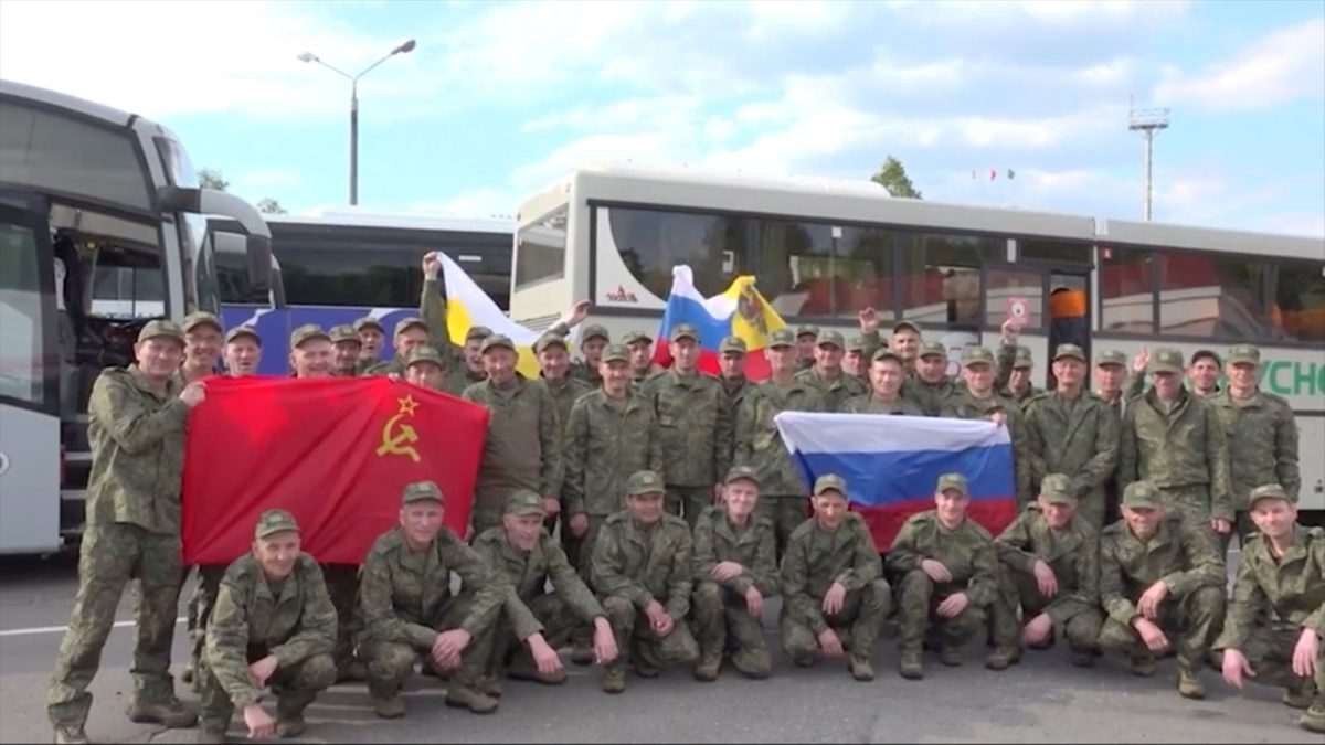 Razmjenjeni ruski vojnici / Foto: Anadolu