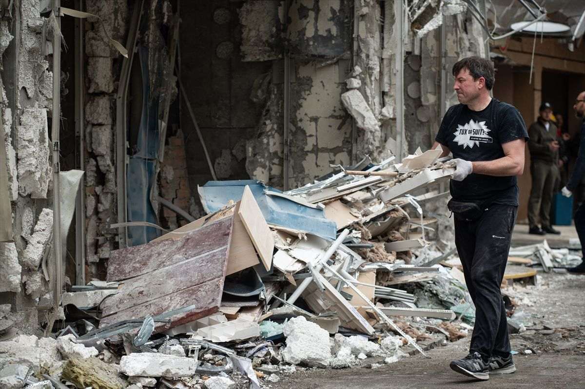 Posljedice ruskog napada na Kijev (ILUSTRACIJA) / Foto: Anadolu