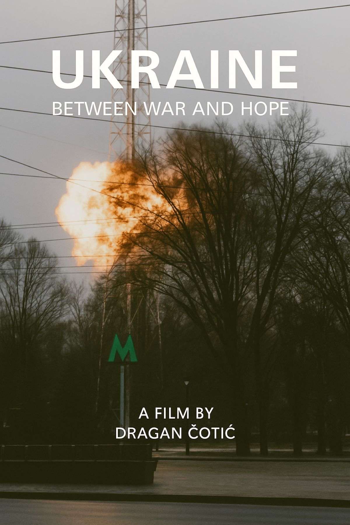 UKRAINE – BETWEEN WAR AND HOPE: Dokumentarni film o životu, gubitku i snazi otpora u ratu Naslovnica knjige „Ukraine – Between War and Hope“ / Foto: Fenix (D.Č.)