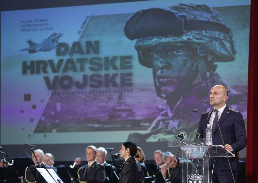 DAN HRVATSKE VOJSKE: "Oružane snage nisu trošak, već investicija u sigurnu budućnost" Ivan Anušić / Foto: Hina