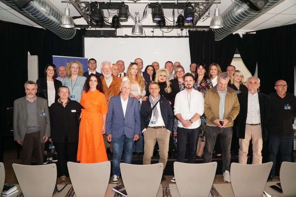 Autori i organizatori na Sajmu hrvatske knjige u Münchenu / Foto: Fenix (TS)