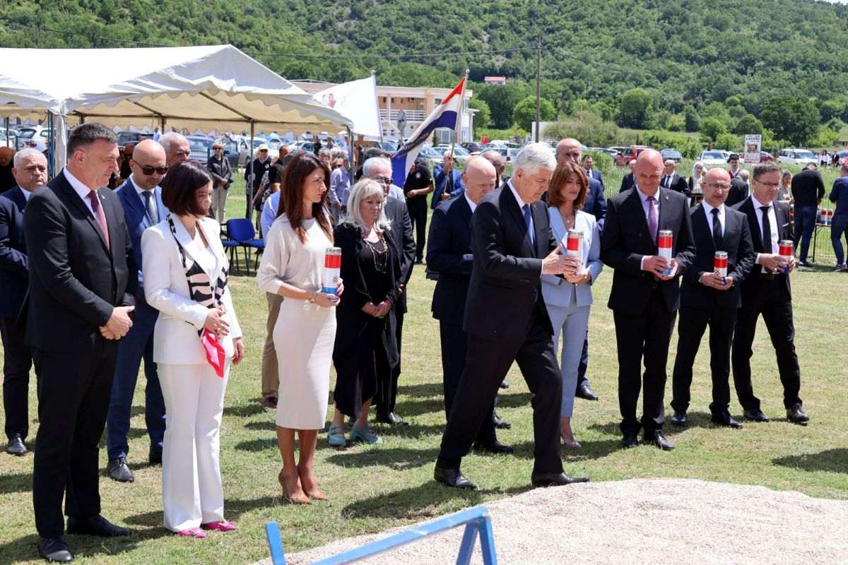 Obilježena 80. obljetnica bleiburške tragedije nedaleko od Stoca / Foto: Hina