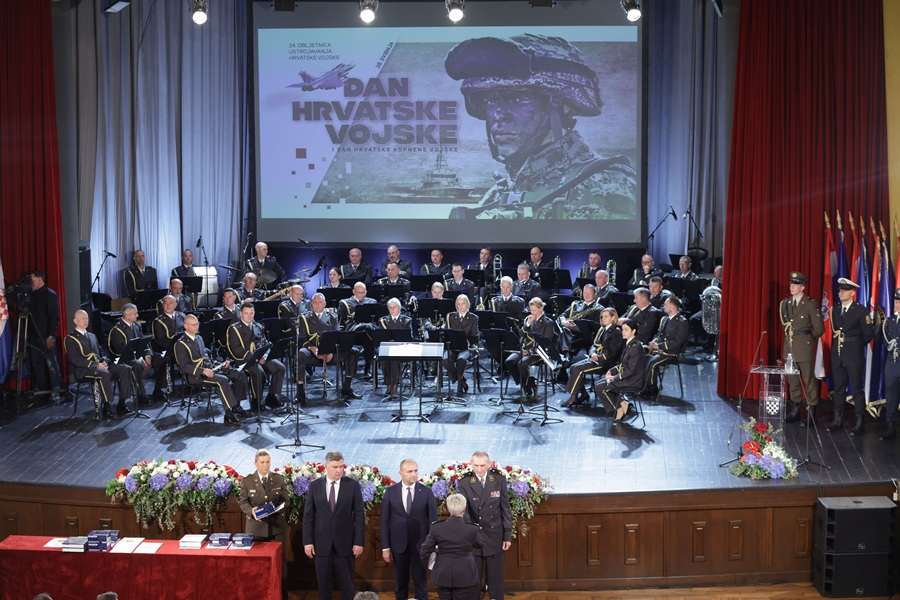 Svečana akademija u povodu Dana Hrvatske vojske i 34. obljetnice njezina ustrojavanja