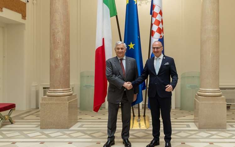 Antonio Tajani i Gordan Grlić Radman / Foto: Hina
