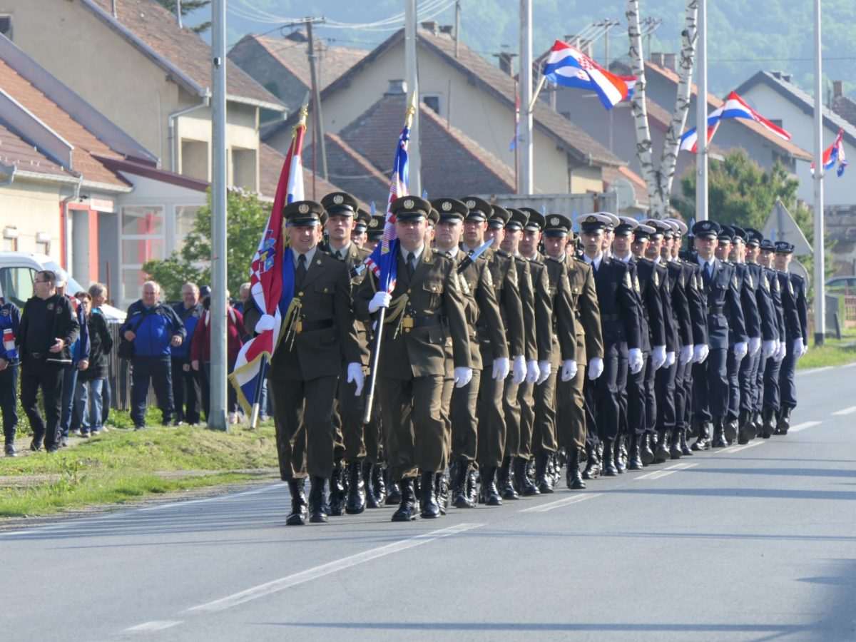 Okučani: Svečanost povodom 30. obljetnice VRO Bljesak/ Foto: Hina
