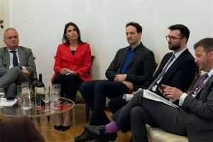 Panel-rasprava “Strengthening Europe's Strategic Compass: Dialogue on Defence Policy and Cooperation”/ Foto: Janice Henry, Njemačko-hrvatski forum