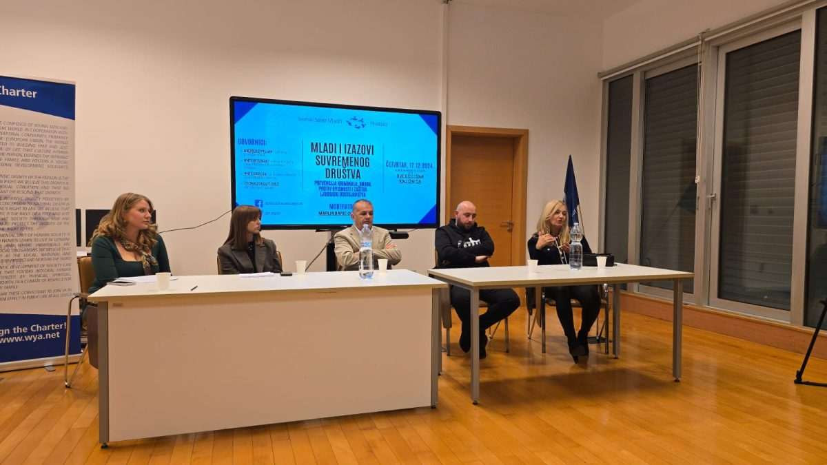 Panel rasprava u Splitu / Foto: Svjetski savez mladih Hrvatska