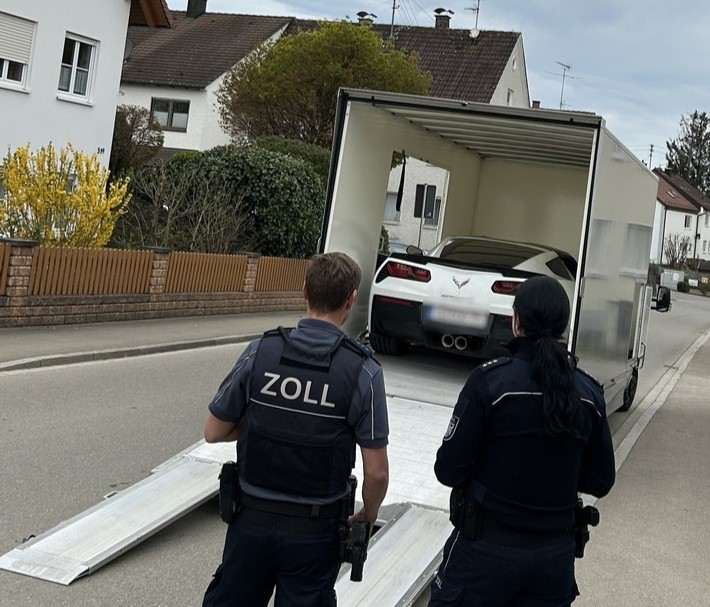 Zaplijenjeni automobil/ Foto: Zoll