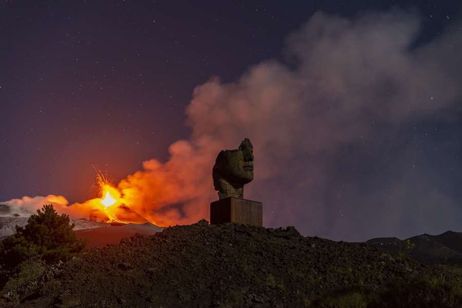 Vulkan Etna / Foto: Anadolu