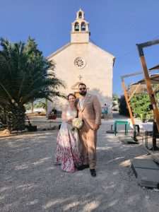 LJUBAV NA OTOKU TIŠINE: Agnes i Florian iz Münchena izrekli sudbonosno "da" na bajkovitom Vrniku