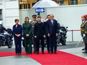 Predsjednici sa suprugrama/ Foto: S. Herek
