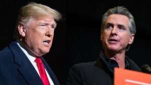 GUVERNER KALIFORNIJE: Tužit ćemo Trumpa zbog raspoređivanja Nacionalne garde tijekom prosvjeda Donald Trump i guverner Californije Gavin Newsom (ILUSTRACIJA) / Foto: Anadolu