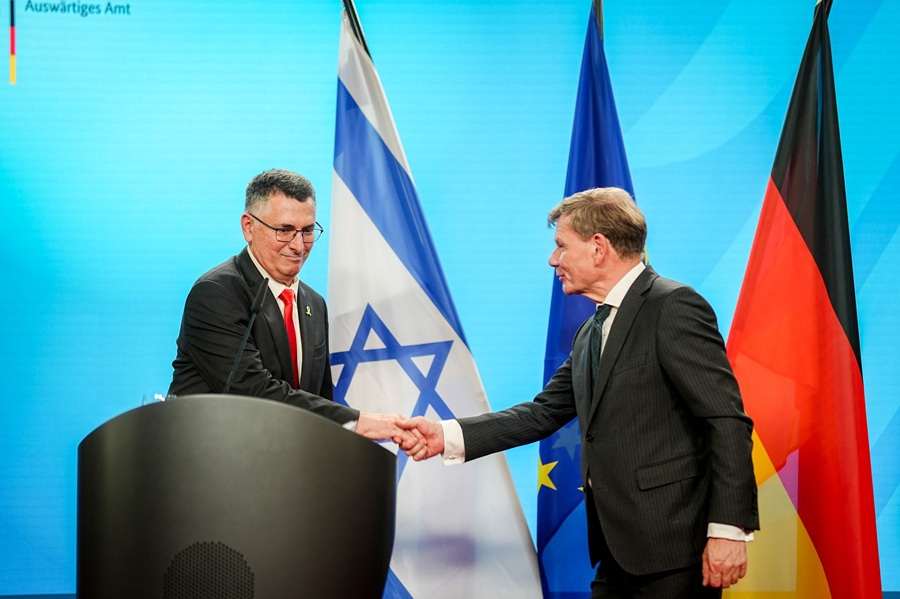 Gideon Saar i Johann Wadephul / Foto: Kay Nietfeld/dpa