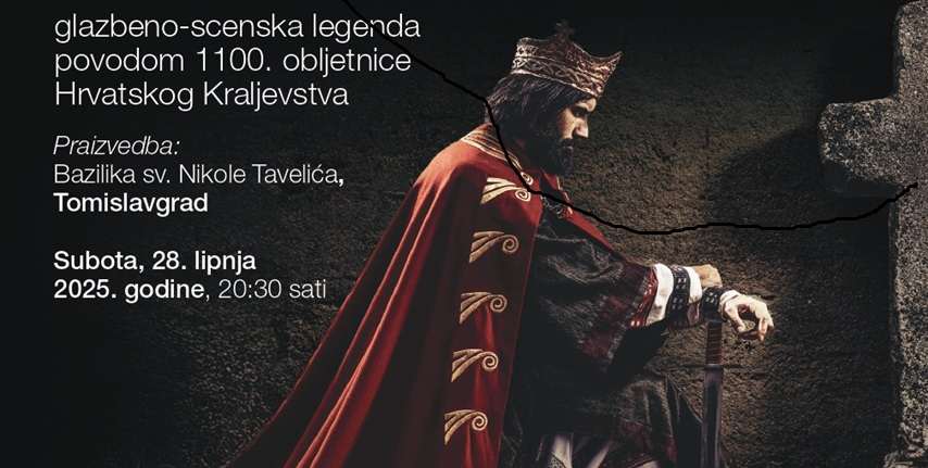 Glazbeno-scenska legenda "Krunidba kralja Tomislava" / Foto: Matica hrvatske