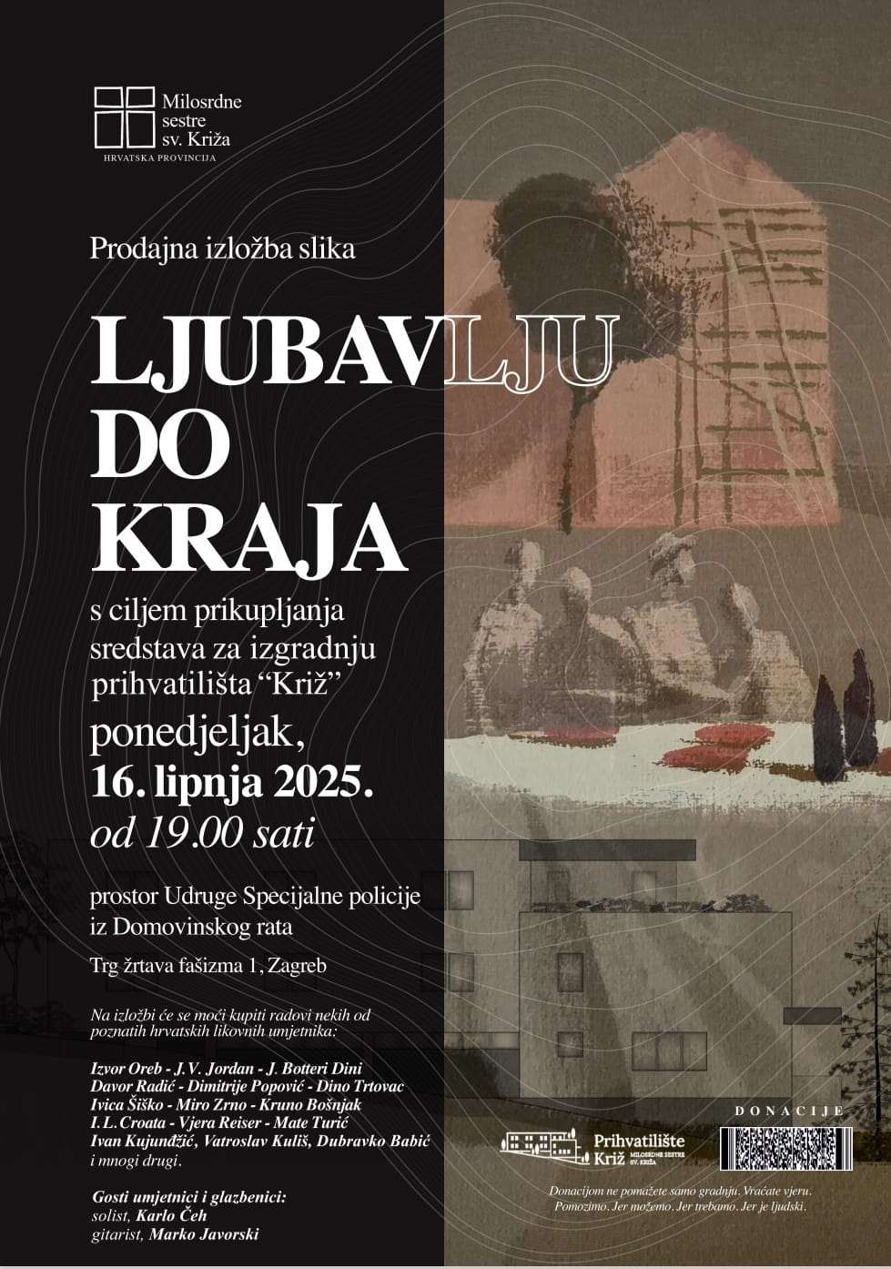 DOM NA VRHOVCU ZA NAJRANJIVIJE: Poziv na dobrotu i umjetnost za izgradnju prihvatilišta najtežih bolesnika DOM NA VRHOVCU ZA NAJRANJIVIJE: Poziv na dobrotu i umjetnost za izgradnju prihvatilišta najtežih bolesnika