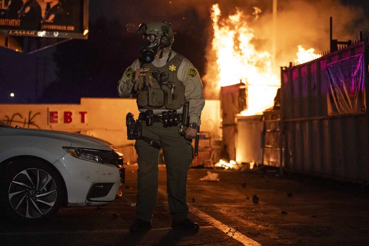 TRUMP OBEĆAO "OSLOBODITI" LOS ANGELES: Nacionalna garda ostaje u gradu dok ne prestane opasnost Neredi u Los Angelesu / Foto: Anadolu