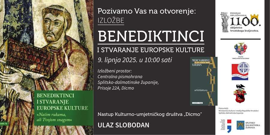 Otvorenje izložbe „Benediktinci i stvaranje europske kulture“ / Foto: Hrvatska udruga Benedikt